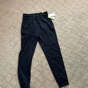 Black soft stretch jogger